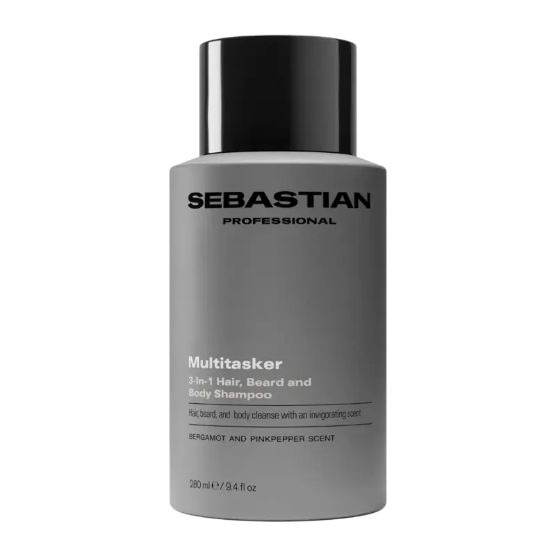 Markenprodukt Sebastian Professional Multitasker for Men 3-in-1 Hair, Beard and Body Shampoo 280ml