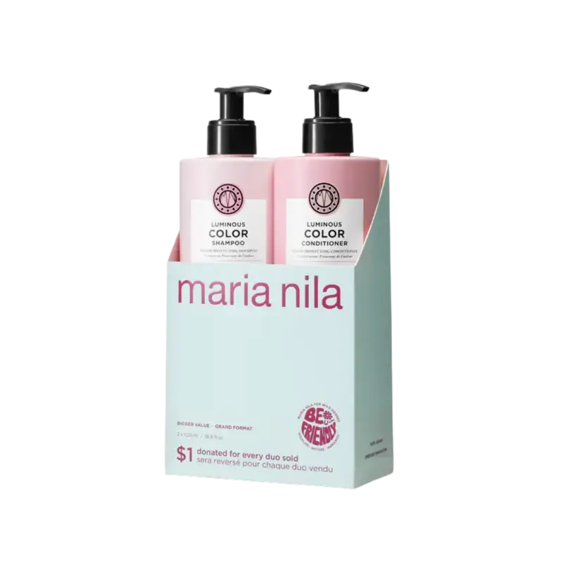 Versand Am Gleichen Tag Maria Nila Luminous Colour Shampoo & Conditioner Duo 2x500ml