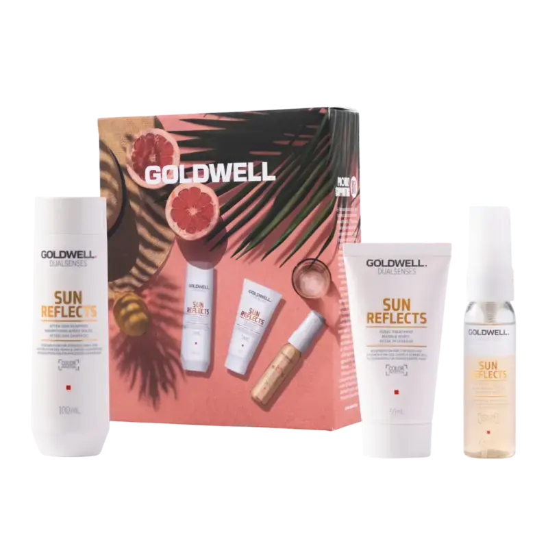 Neue Kollektion Goldwell Dualsenses Sun Reflects Summer Heroes Travel Set