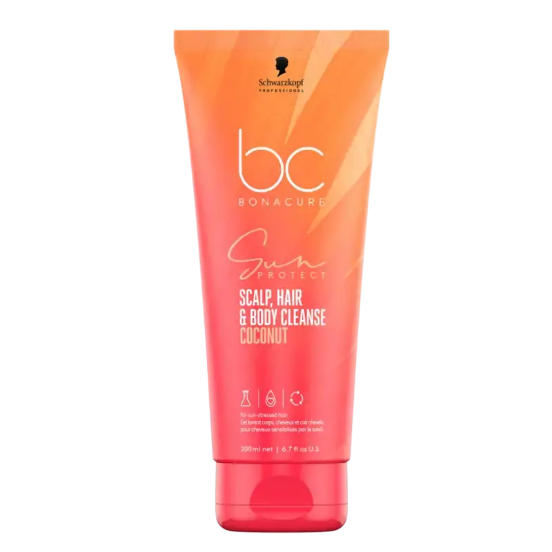 Schwarzkopf Professional BC Sun 3-in-1 Scalp, Hair & Body Cleanse 200ml Geprüft