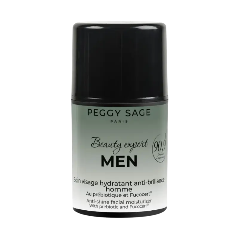 Peggy Sage Beauty Expert Men Anti-Shine Facial Moisturizer - Beauty Expert Men - With Prebiotic And Fucocert® 50ml Nur Heute