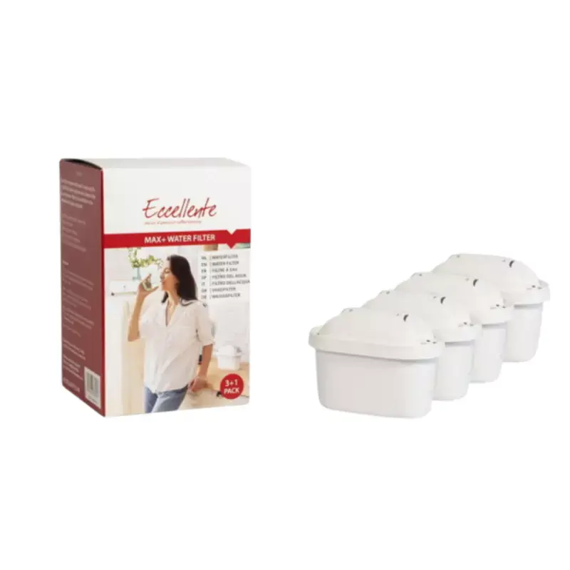 Billig Eccellente Max+ Filter 3 + 1 pack