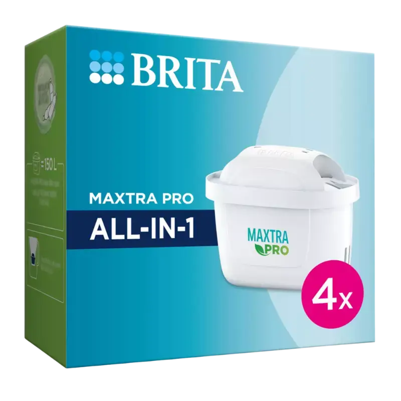BRITA Vital Waterfilterfles 0,6L 4 pack Letzte Chance