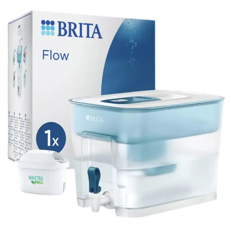 Neue Ware BRITA Flow Cool Water Filter Tank Blue