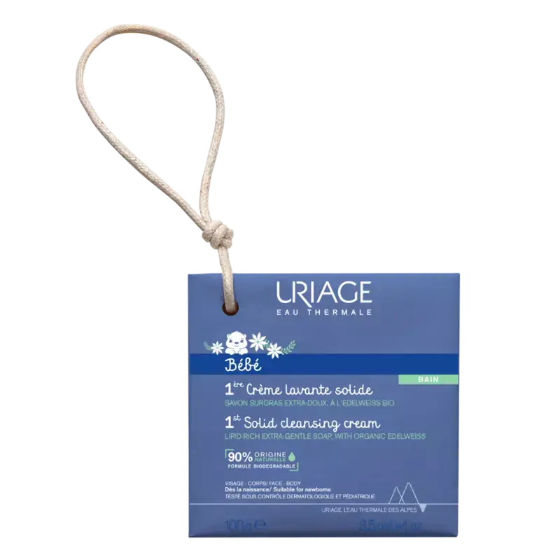Expressversand Uriage Bébé 1st Solid Cleansing Cream 100gr