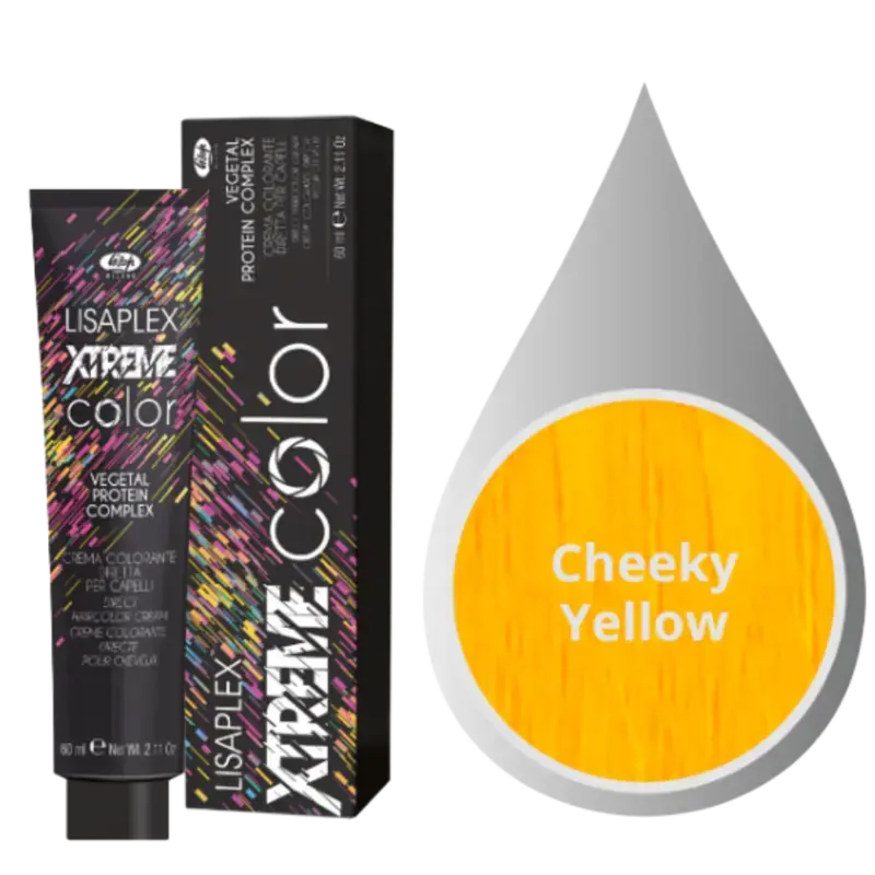 Lisap Xtreme Color 60ml Cheeky Yellow Schneller Versand