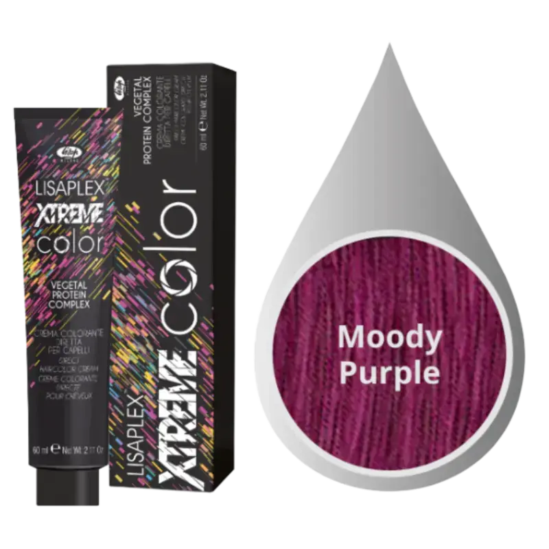 Lisap Xtreme Color 60ml Moody Purple Meistverkauft