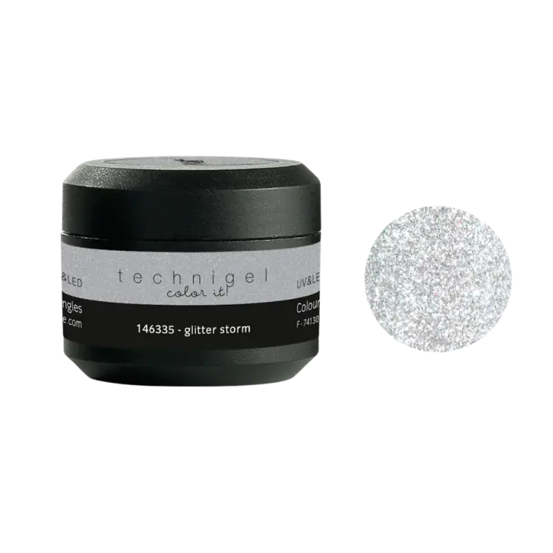 Nur Für Kurze Zeit Peggy Sage Technigel Color It! Uv/Led Nail Gel Glitter Storm