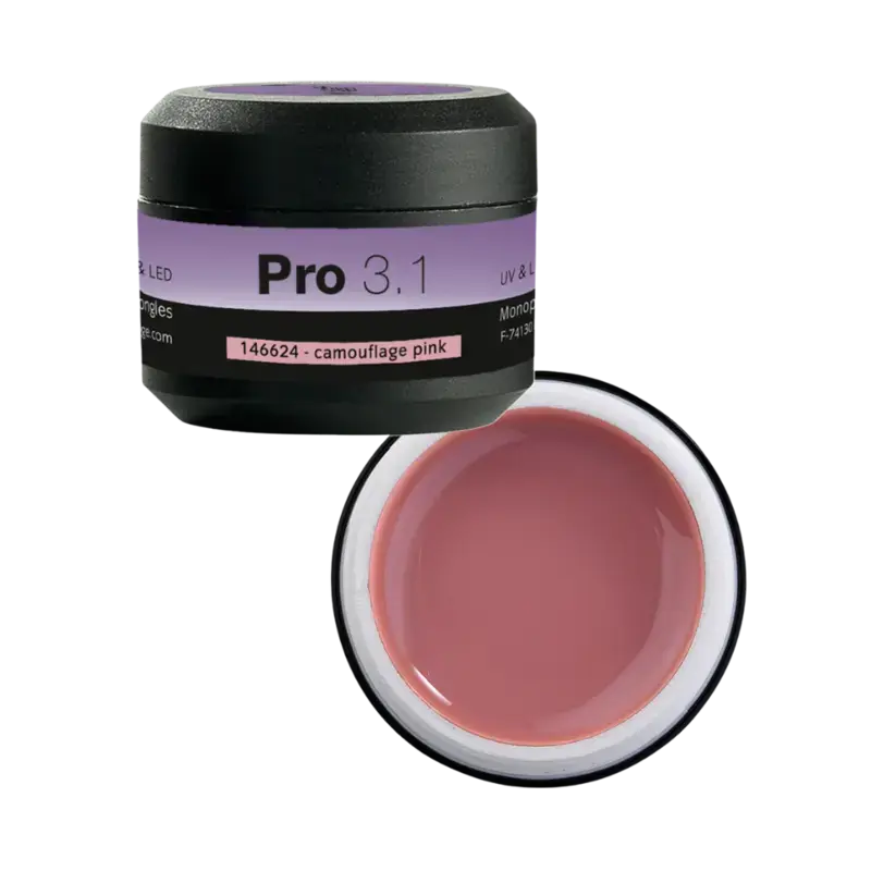 Neue Ware Peggy Sage Pro 3.1 Uv & Led Monophase Gel 15gr Pink Camouflage