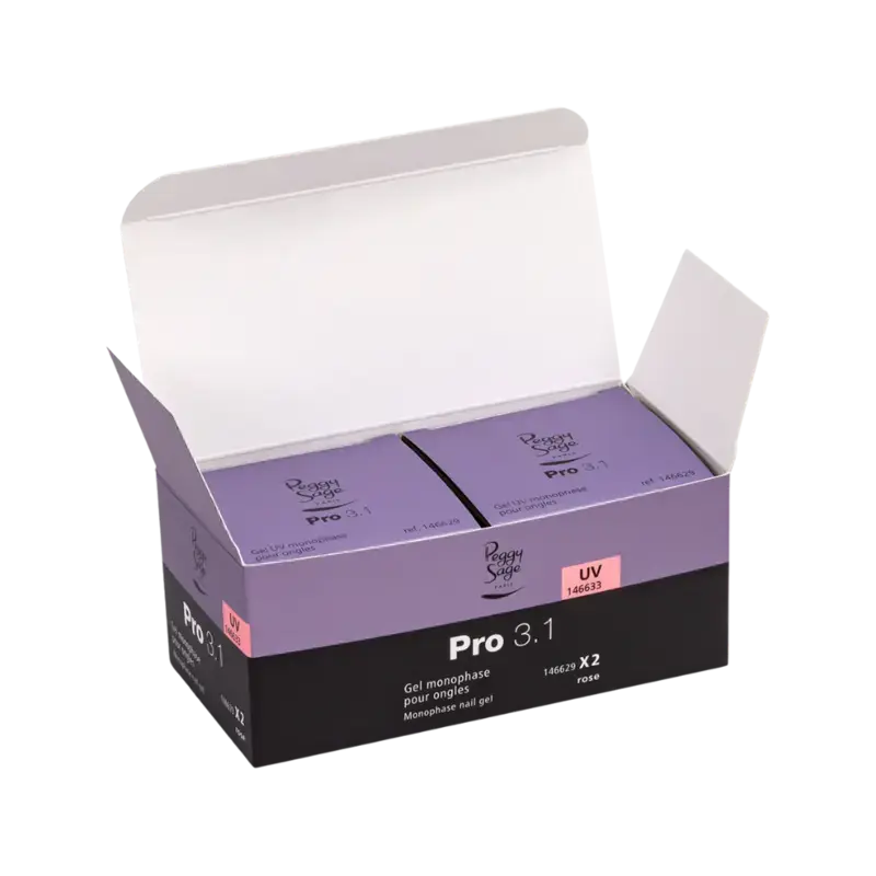 Billig Peggy Sage Pro 3.1 Uv & Led Monophase Gel Pink 2x50gr