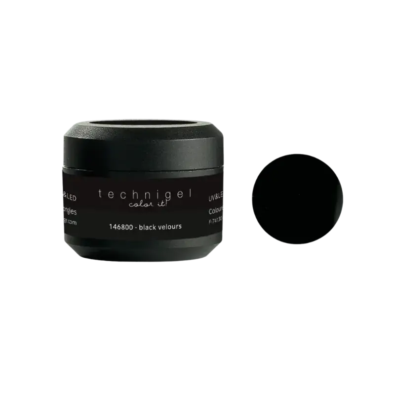 Peggy Sage Technigel Color It! Uv/Led Nail Gel 5gr Black Velours Schneller Versand