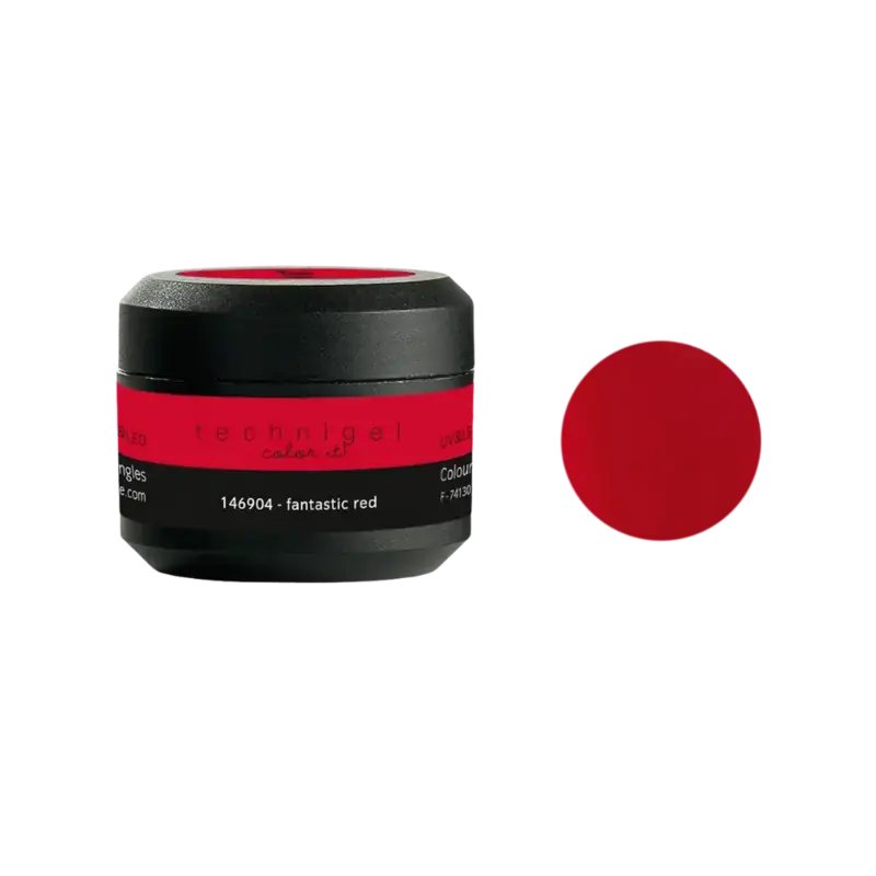 Peggy Sage Technigel Color It! Uv/Led Nail Gel 5gr Fantastic Red Markenprodukt