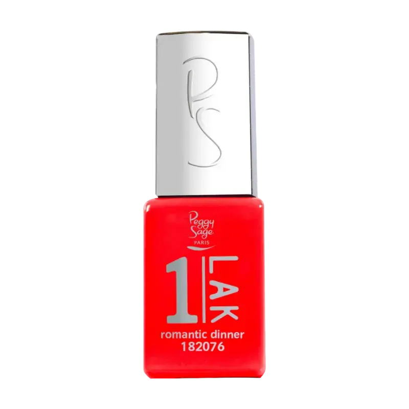 Peggy Sage 1-Lak Semi-Permanent Nail Lacquer 5ml Romantic Dinner Solange Der Vorrat Reicht