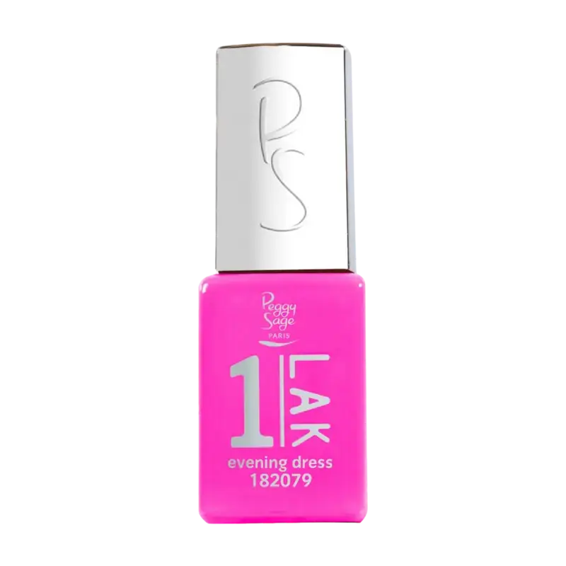 Peggy Sage 1-Lak 3-In-1 Semi-Permanent Nail Lacquer 5ml Evening Dress Neue Ware
