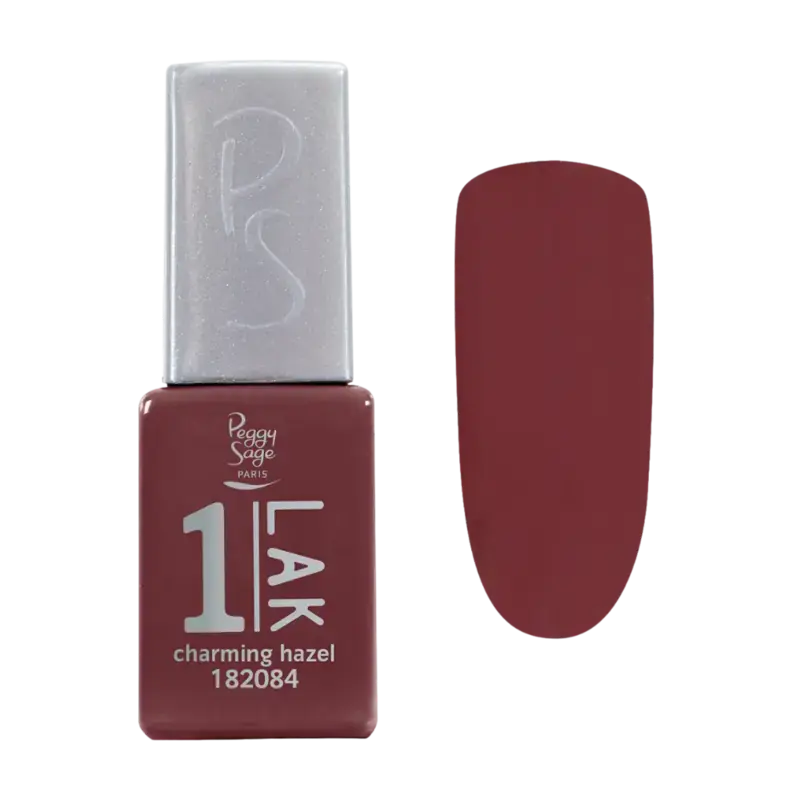 Peggy Sage 1-Lak 3-In-1 Semi-Permanent Nail Lacquer 5ml Charming Hazel Direktkauf