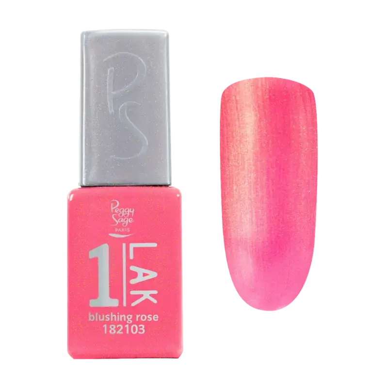 Sonderangebot Peggy Sage 1-Lak 3-In-1 Semi-Permanent Nail Lacquer 5ml Blushing Rose