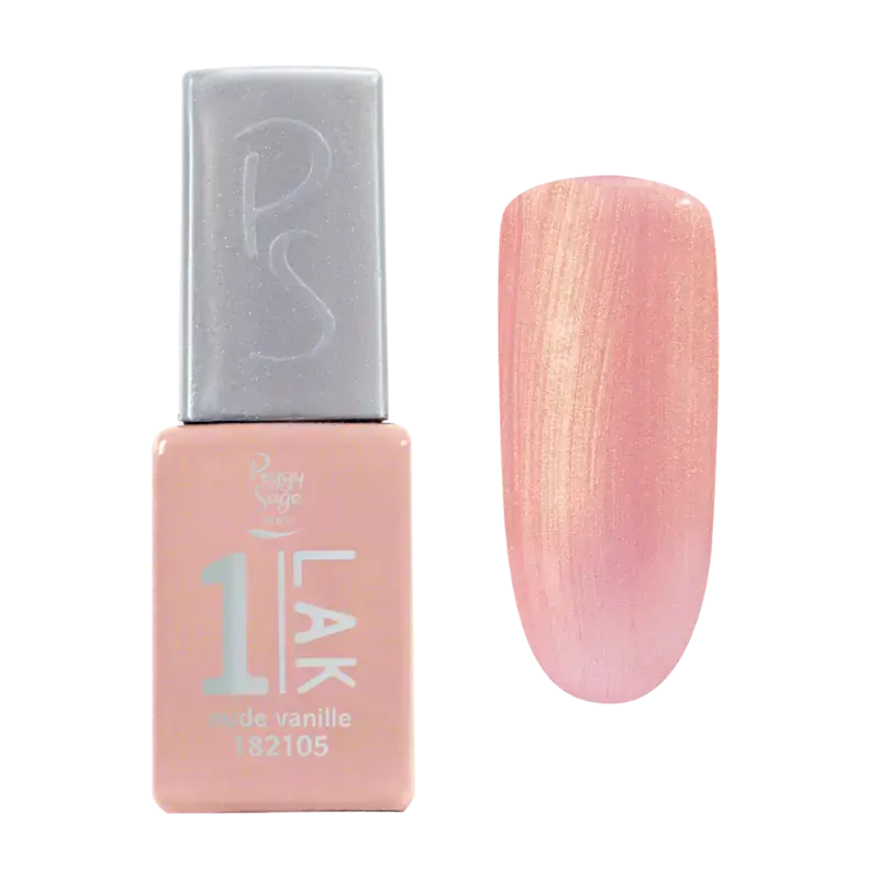 Peggy Sage 1-Lak 3-In-1 Semi-Permanent Nail Lacquer 5ml Nude Vanille Expressversand
