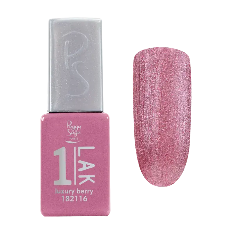 Expressversand Peggy Sage 1-Lak 3-In-1 Semi-Permanent Nail Lacquer 5ml Luxury Berry