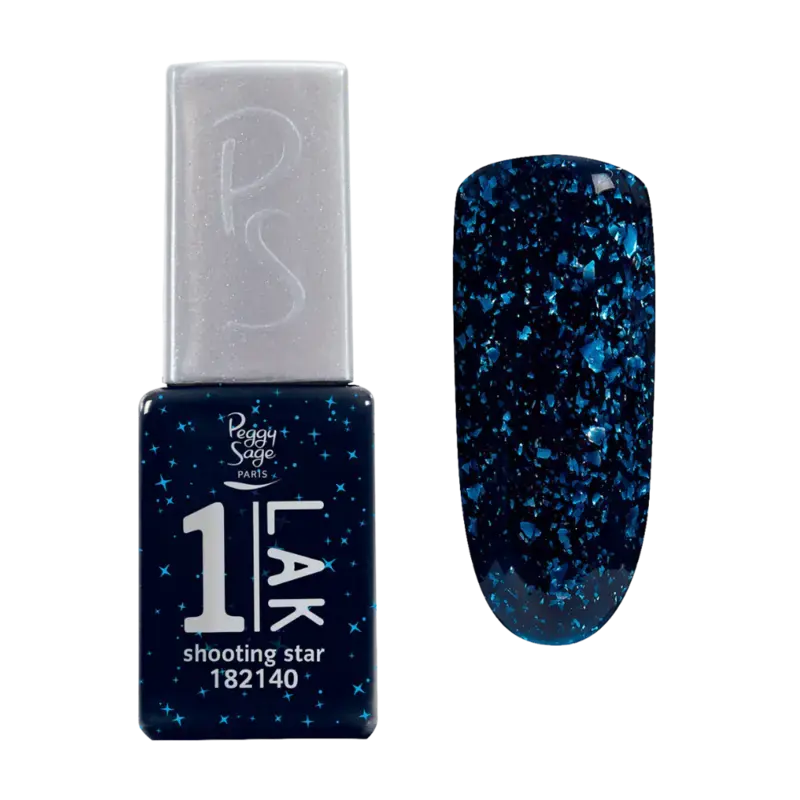 Wochenendangebot Peggy Sage 1-Lak 3-In-1 Semi-Permanent Nail Lacquer 5ml Shooting Star