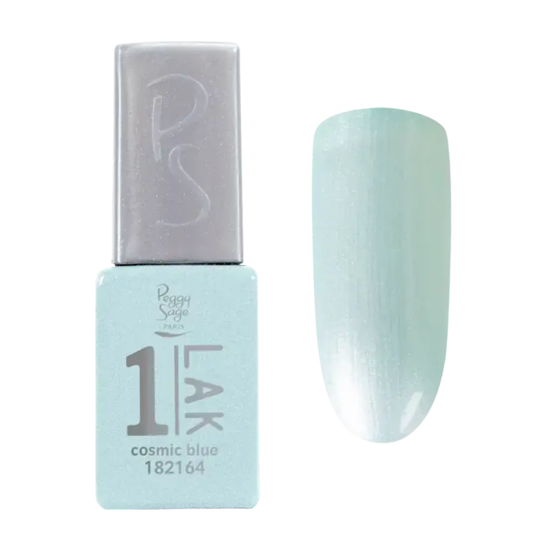 Peggy Sage 1-Lak 3-In-1 Semi-Permanent Nail Lacquer 5ml Cosmic Blue Begrenztes Angebot