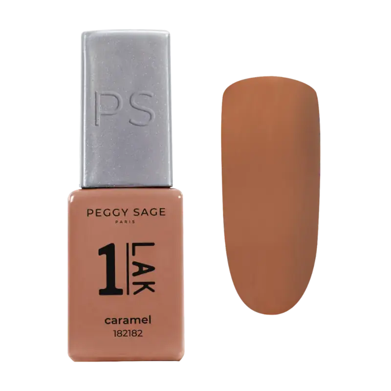 Peggy Sage 1-Lak 3-In-1 Semi-Permanent Nail Lacquer 5ml Lak - Caramel Wochenendangebot