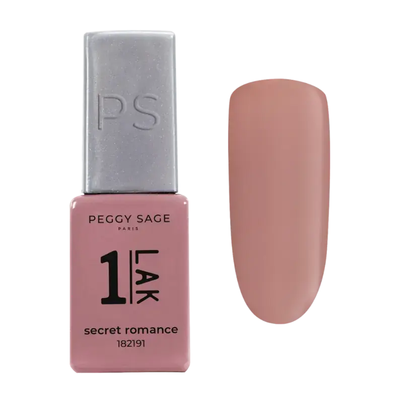 Billig Peggy Sage 1-Lak 3-In-1 Semi-Permanent Nail Lacquer 5ml Secret Romance