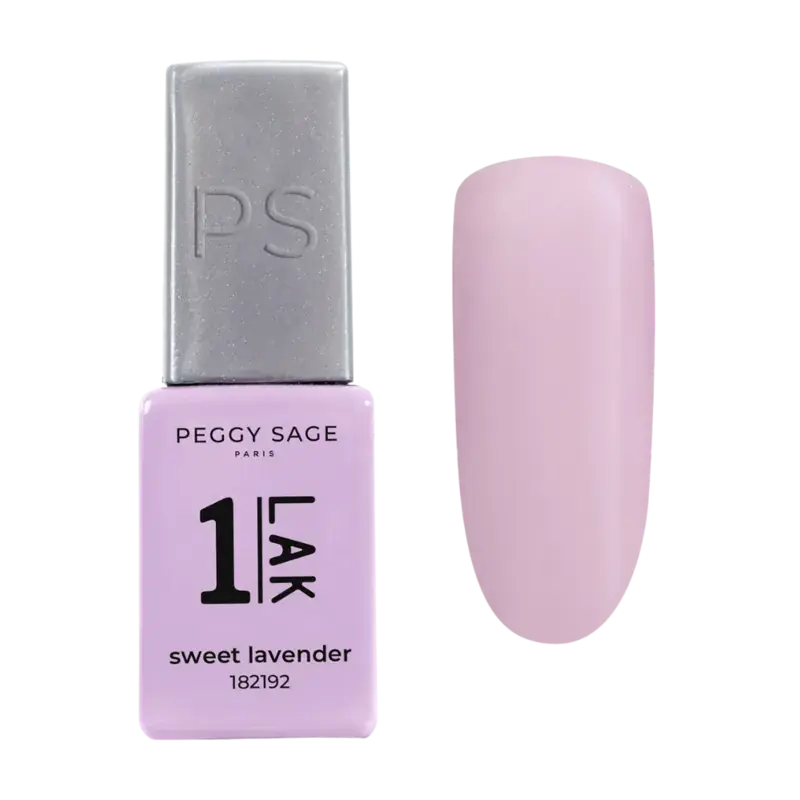 Saisonangebot Peggy Sage 1-Lak 3-In-1 Semi-Permanent Nail Lacquer 5ml Sweet Lavender