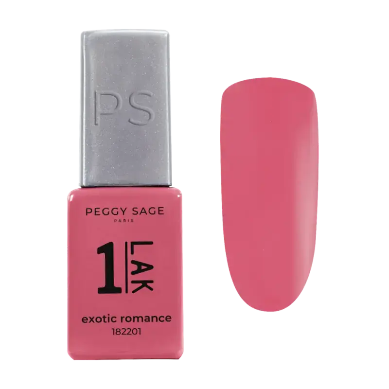 Letzte Chance Peggy Sage 1-Lak 3-In-1 Semi-Permanent Nail Lacquer 5ml Exotic Romance