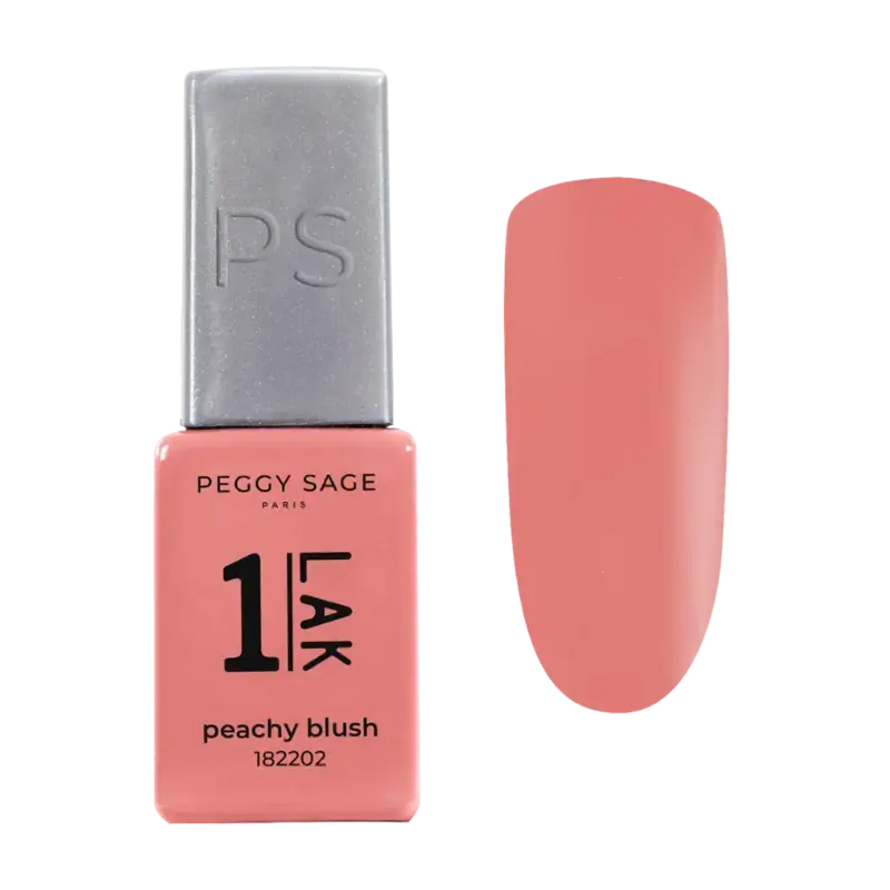 Sichere Zahlung Peggy Sage 1-Lak 3-In-1 Semi-Permanent Nail Lacquer 5ml Peachy Blush