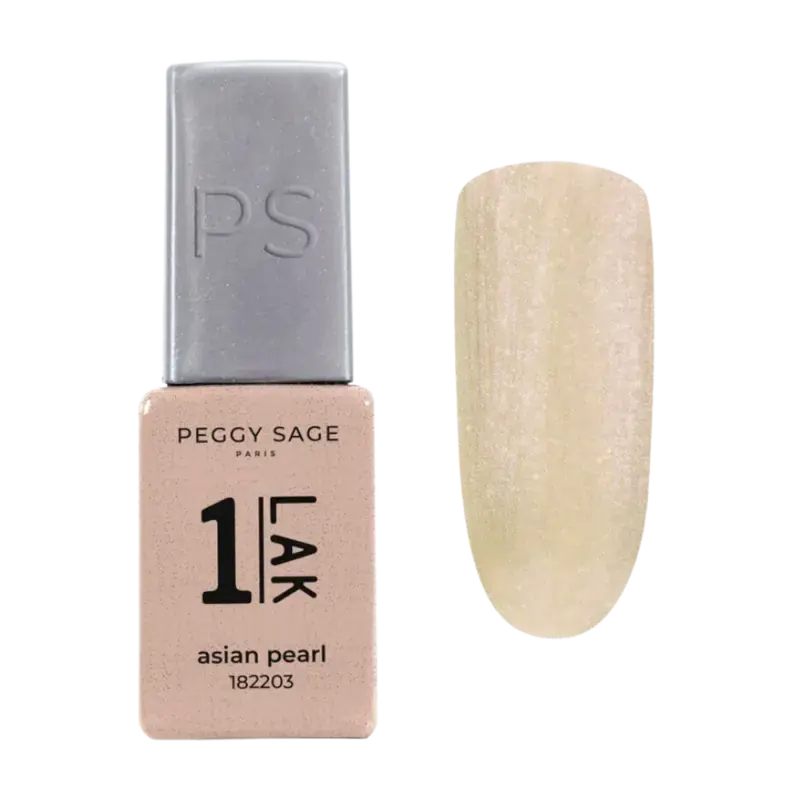 Sonderangebot Peggy Sage 1-Lak 3-In-1 Semi-Permanent Nail Lacquer 5ml Asian Pearl
