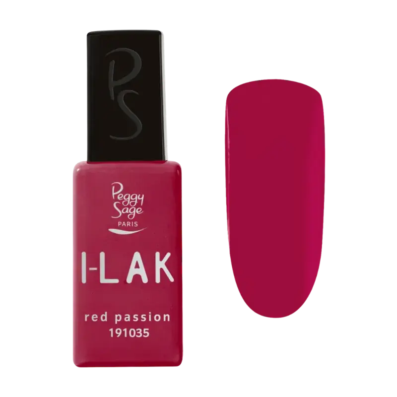 Peggy Sage I-Lak Semi-Permanent Nail Lacquer 11ml Red Passion Kracherpreis
