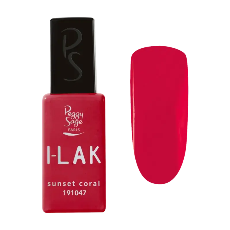 Peggy Sage I-Lak Semi-Permanent Nail Lacquer 11ml Sunset Coral Mega-Angebot