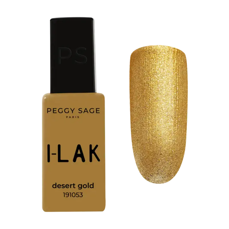 Peggy Sage I-Lak Semi-Permanent Nail Lacquer 11ml Desert Gold Nur Heute