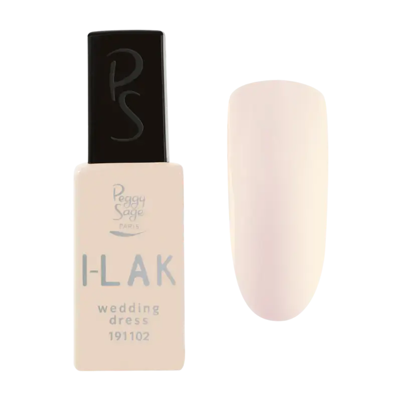 Peggy Sage I-Lak Semi-Permanent Nail Lacquer 11ml Wedding Dress Top-Seller