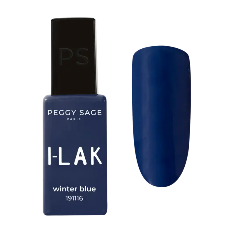 Peggy Sage I-Lak Semi-Permanent Nail Lacquer 11ml Winter Blue Abverkauf