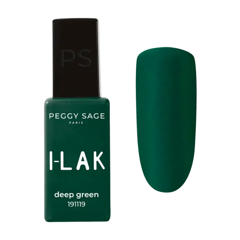 Direktkauf Peggy Sage I-Lak Semi-Permanent Nail Lacquer 11ml Deep Green