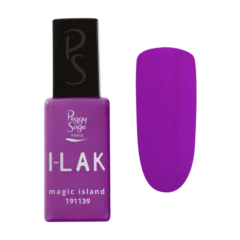 Finale Aktion Peggy Sage I-Lak Semi-Permanent Nail Lacquer 11ml Magic Island