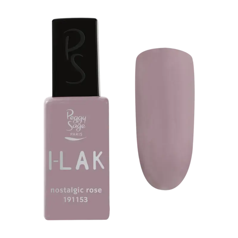 Neu Im Sortiment Peggy Sage I-Lak Semi-Permanent Nail Lacquer 11ml Nostalgic Rose
