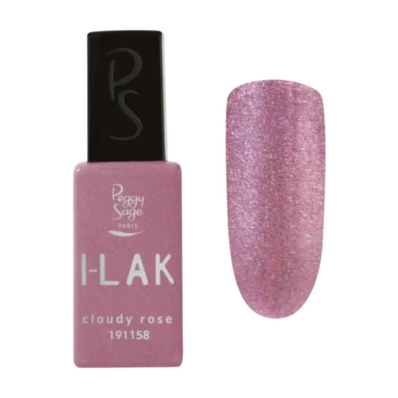 Peggy Sage I-Lak Semi-Permanent Nail Lacquer 11ml Cloudy Rose Top-Angebot