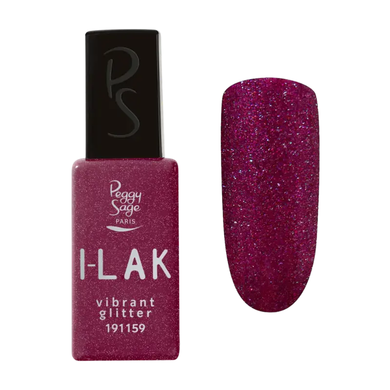 Peggy Sage I-Lak Semi-Permanent Nail Lacquer 11ml Vibrant Glitter Preis Gesenkt