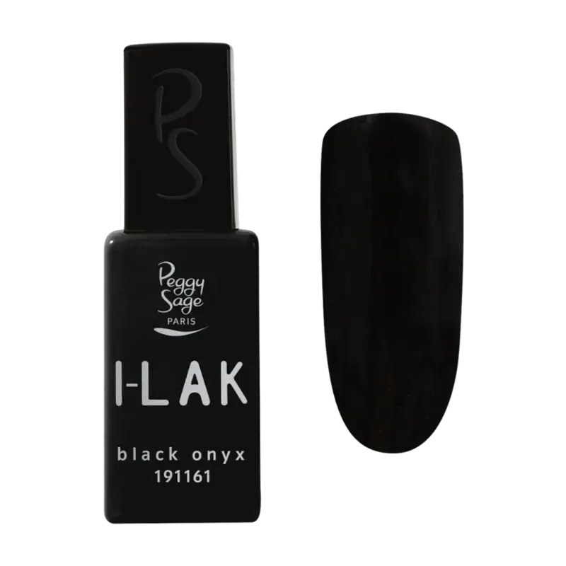 Echt Peggy Sage I-Lak Semi-Permanent Nail Lacquer 11ml Black Onyx