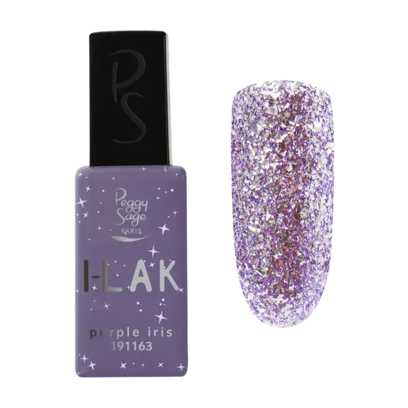 Peggy Sage I-Lak Semi-Permanent Nail Lacquer 11ml Purple Iris Nur Für Kurze Zeit