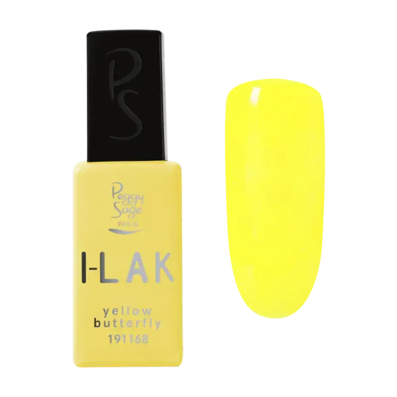 Peggy Sage I-Lak Semi-Permanent Nail Lacquer 11ml Yellow Butterfly Neuheit