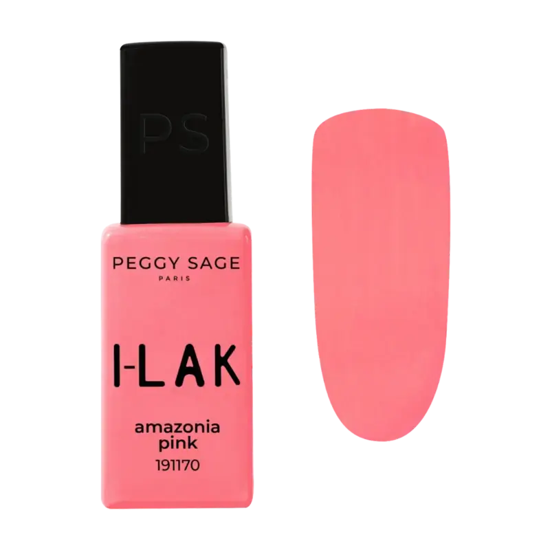 Peggy Sage I-Lak Semi-Permanent Nail Lacquer 11ml Amazonia Pink Sale