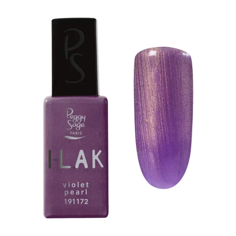 Peggy Sage I-Lak Semi-Permanent Nail Lacquer 11ml Violet Pearl Garantierte Lieferung