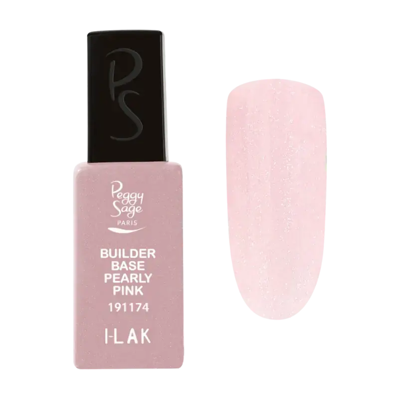 Sonderaktion Peggy Sage I-Lak Builder Base Semi-Permanent Base For A Stronger Hold 11ml Pearly Pink
