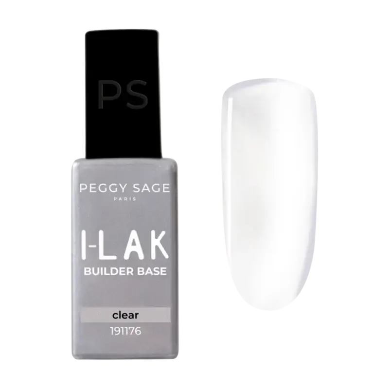 Peggy Sage I-Lak Builder Base Semi-Permanent Base For A Stronger Hold 11ml Clear Solange Der Vorrat Reicht