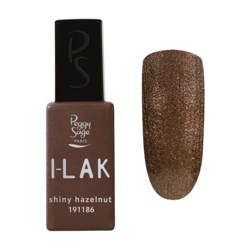 Sale Peggy Sage I-Lak Semi-Permanent Nail Lacquer 11ml Shiny Hazelnut