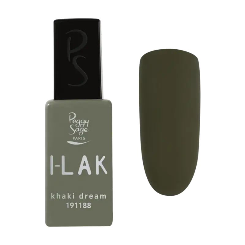 Garantierte Lieferung Peggy Sage I-Lak Semi-Permanent Nail Lacquer 11ml Khaki Dream