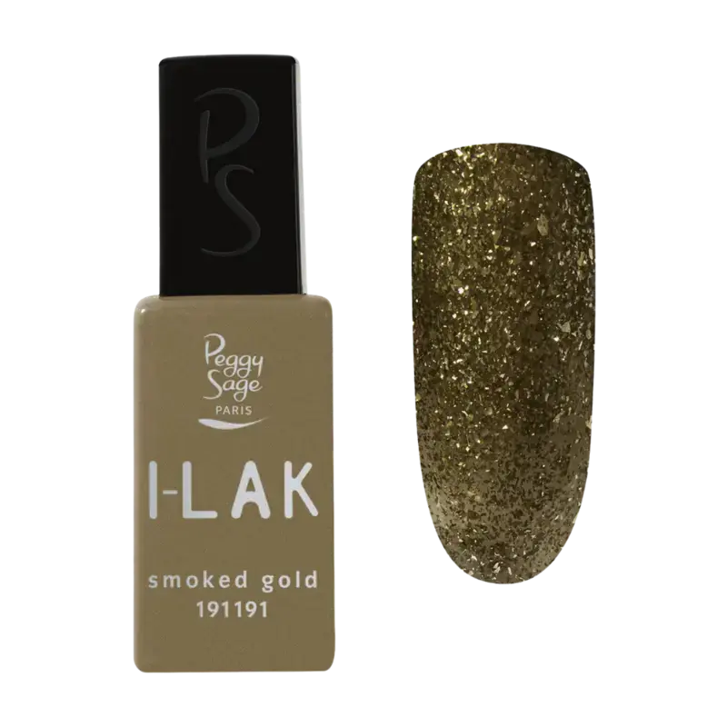 Preisknaller Peggy Sage I-Lak Semi-Permanent Nail Lacquer 11ml Smoked Gold